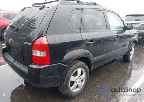 2006 Hyundai Tucson Gl from USA, damaged, VIN KM8JM12B26U375138
